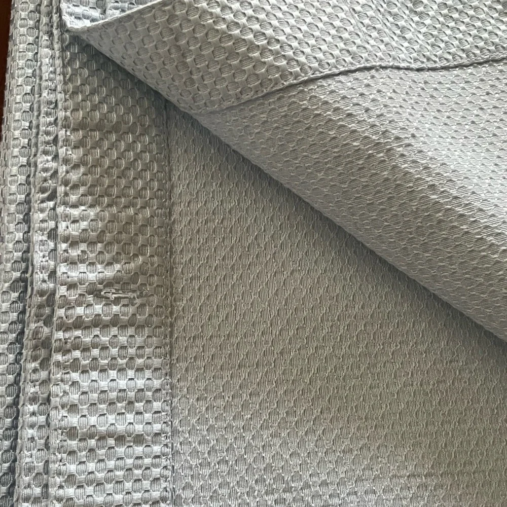 Vintage Charter Club Blue Textured shower curtain